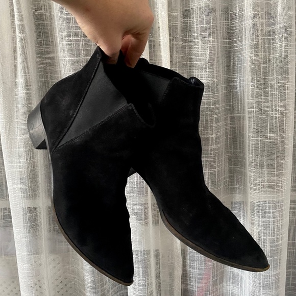 Suede Acne Studio low heel boots - Picture 1 of 3